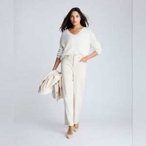 Kenneth Cole Women's High Rise Barrel Leg Denim Size 12